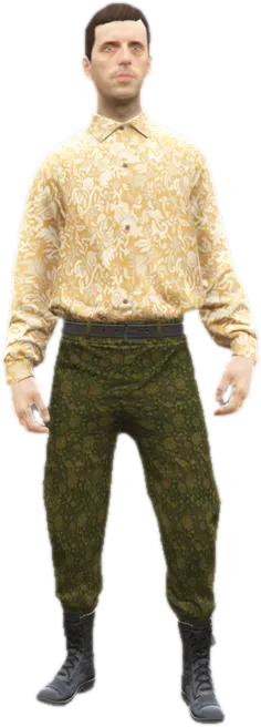 Transparent PNG of the GTA V ped csb_dix