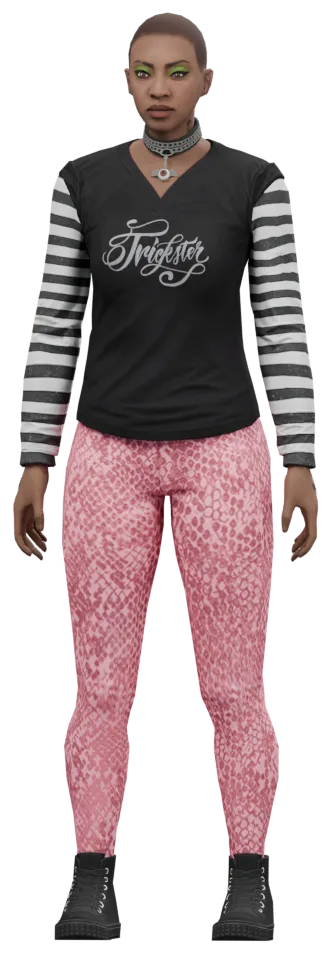 Transparent PNG of the GTA V ped csb_imani