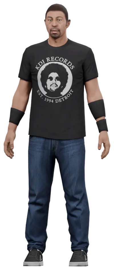 Transparent PNG of the GTA V ped csb_isldj_04