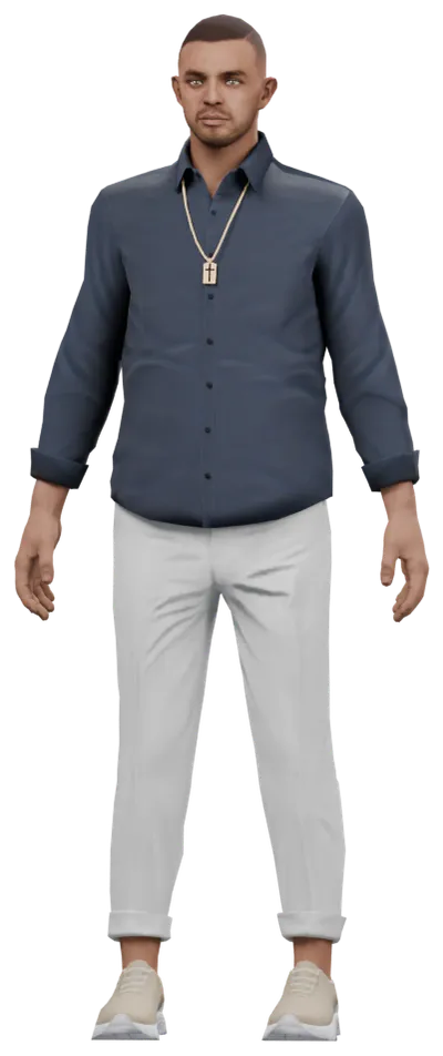 Transparent PNG of the GTA V ped csb_miguelmadrazo