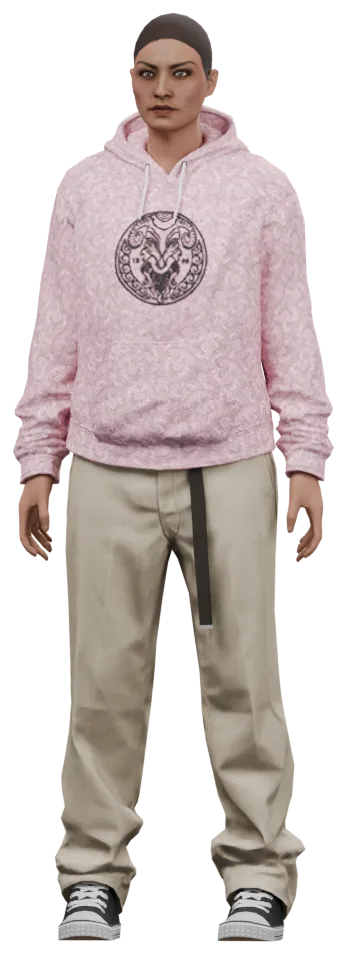 Transparent PNG of the GTA V ped csb_mimi