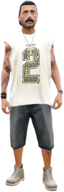 Transparent PNG of the GTA V ped csb_ortega