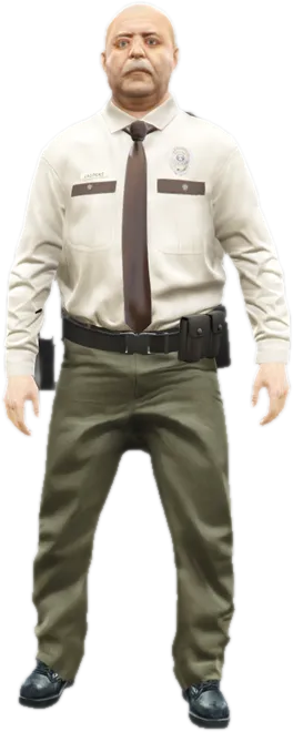 Transparent PNG of the GTA V ped csb_prolsec