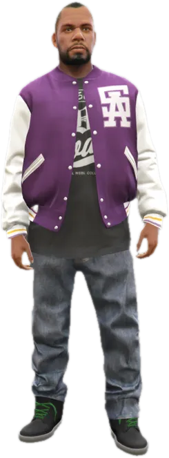 Transparent PNG of the GTA V ped csb_ramp_gang