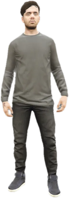 Transparent PNG of the GTA V ped csb_talmm