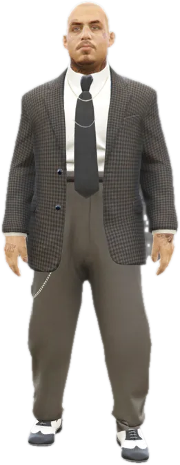 Transparent PNG of the GTA V ped csb_vagspeak