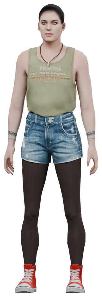 Transparent PNG of the GTA V ped csb_wendy
