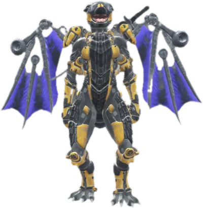 Transparent PNG of the GTA V ped dragon_warrior