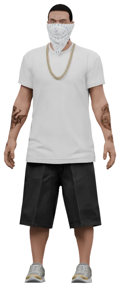 Transparent PNG of the GTA V ped g_m_m_maragrande_01
