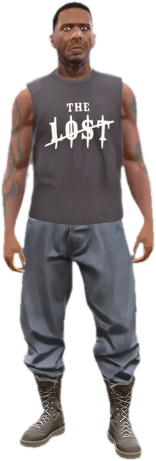 Transparent PNG of the GTA V ped g_m_y_lost_01
