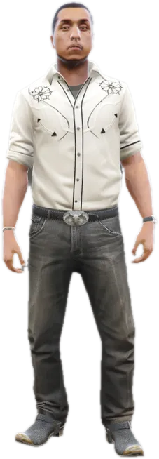 Transparent PNG of the GTA V ped g_m_y_mexgang_01