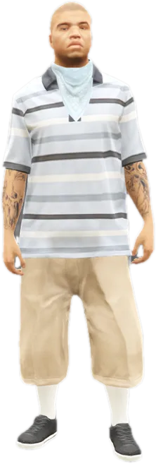 Transparent PNG of the GTA V ped g_m_y_salvagoon_03
