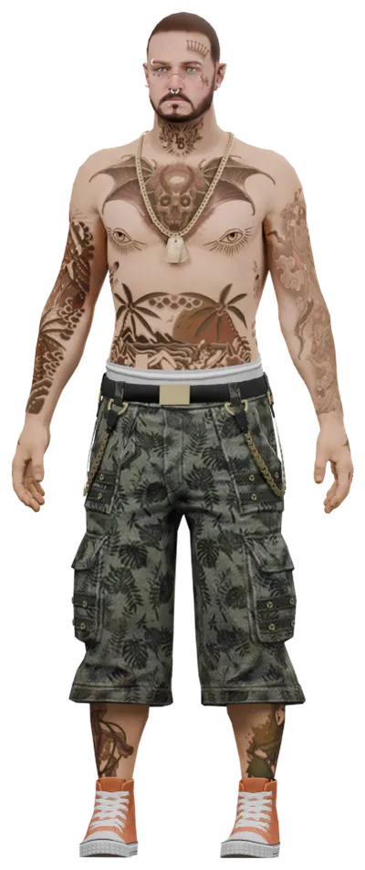 Transparent PNG of the GTA V ped ig_acidlabcook