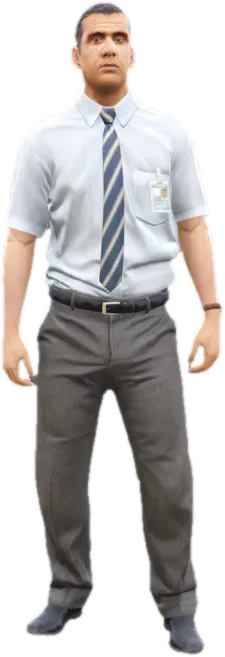 Transparent PNG of the GTA V ped ig_andreas