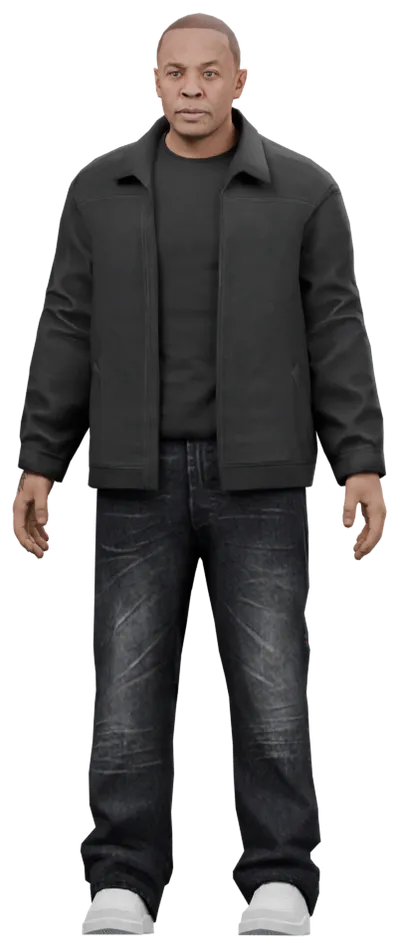 Transparent PNG of the GTA V ped ig_ary