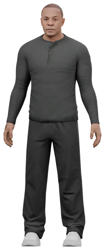 Transparent PNG of the GTA V ped ig_ary_02