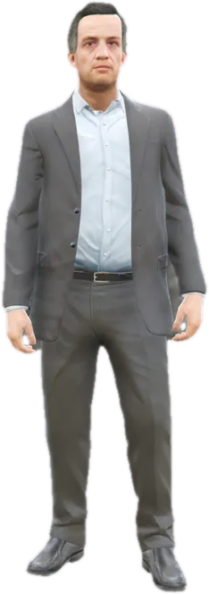Transparent PNG of the GTA V ped ig_barry