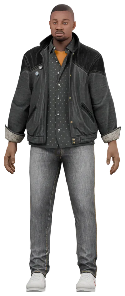 Transparent PNG of the GTA V ped ig_celeb_01