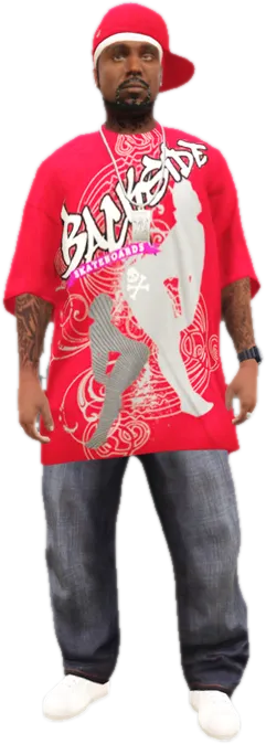 Transparent PNG of the GTA V ped ig_claypain