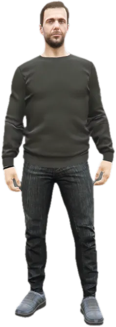 Transparent PNG of the GTA V ped ig_djsolfotios
