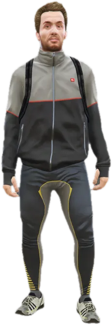 Transparent PNG of the GTA V ped ig_dom