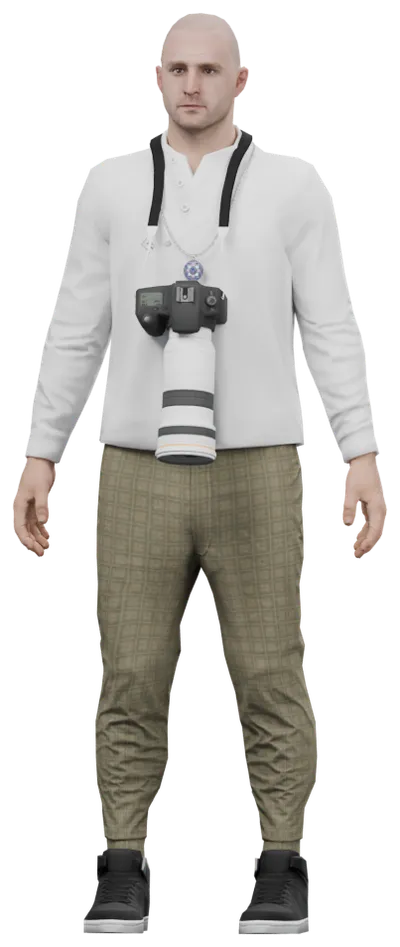 Transparent PNG of the GTA V ped ig_englishdave_02