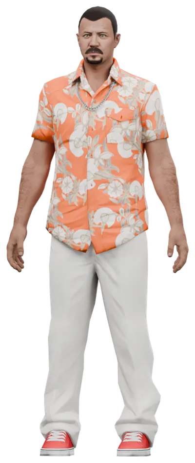Transparent PNG of the GTA V ped ig_gustavo