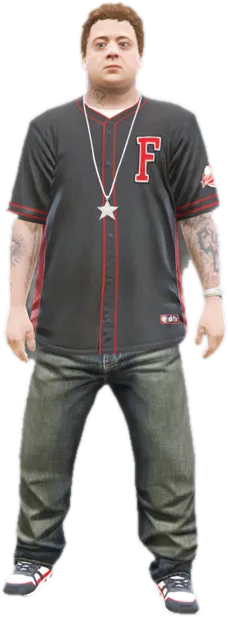 Transparent PNG of the GTA V ped ig_jimmydisanto