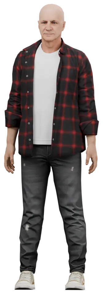 Transparent PNG of the GTA V ped ig_jio