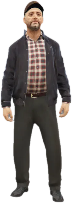 Transparent PNG of the GTA V ped ig_joeminuteman
