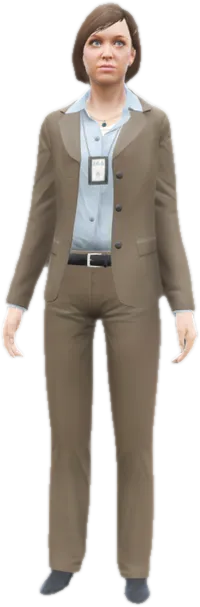 Transparent PNG of the GTA V ped ig_karen_daniels