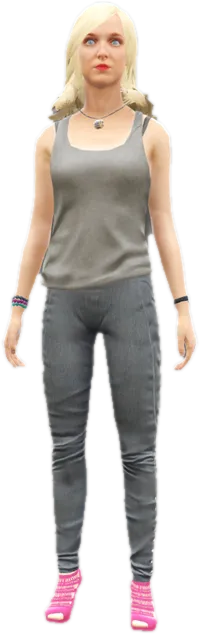 Transparent PNG of the GTA V ped ig_lacey_jones_02