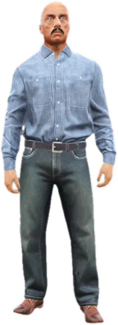 Transparent PNG of the GTA V ped ig_manuel