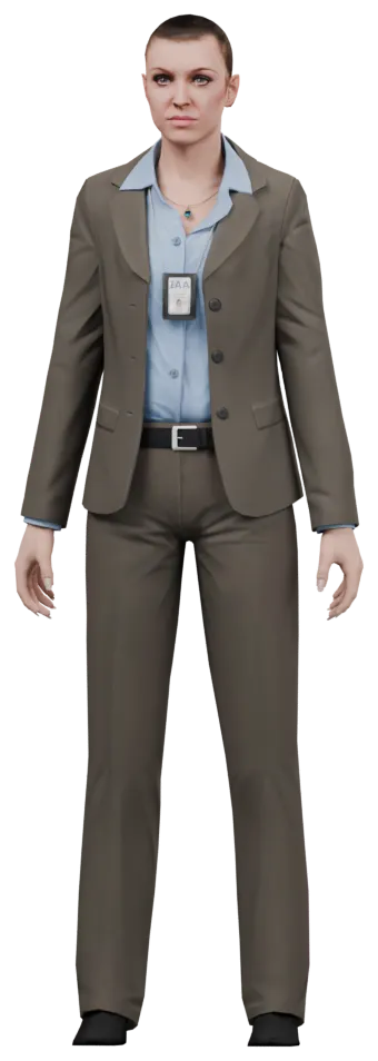 Transparent PNG of the GTA V ped ig_michelle