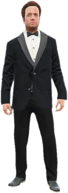 Transparent PNG of the GTA V ped ig_milton