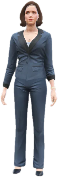 Transparent PNG of the GTA V ped ig_molly