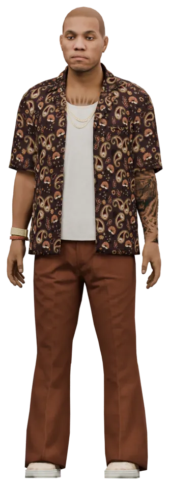 Transparent PNG of the GTA V ped ig_musician_00
