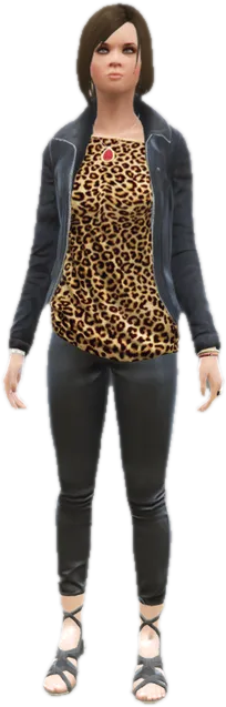 Transparent PNG of the GTA V ped ig_natalia