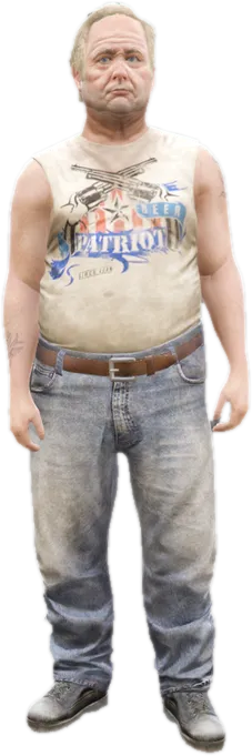 Transparent PNG of the GTA V ped ig_old_man1a