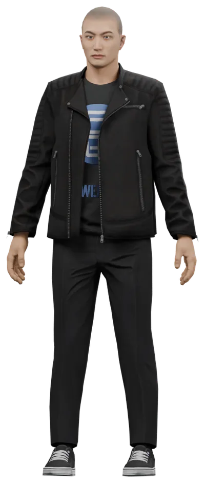 Transparent PNG of the GTA V ped ig_party_promo