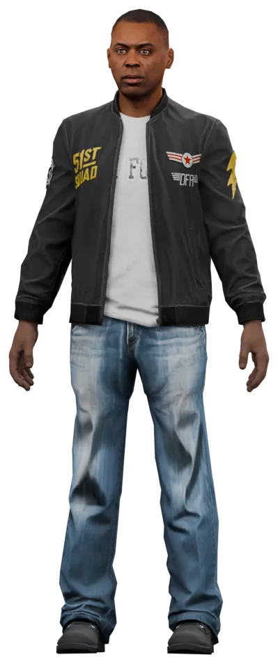 Transparent PNG of the GTA V ped ig_pernell_moss