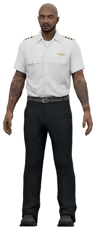 Transparent PNG of the GTA V ped ig_pilot_02