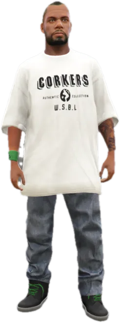 Transparent PNG of the GTA V ped ig_ramp_gang