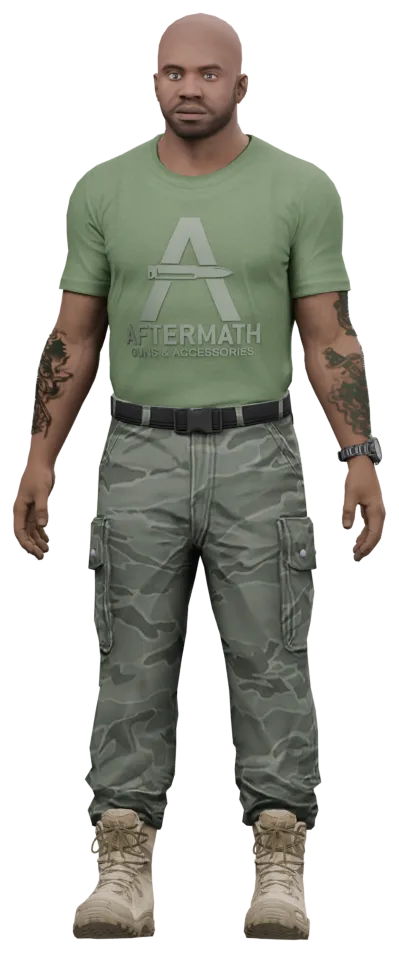 Transparent PNG of the GTA V ped ig_req_officer