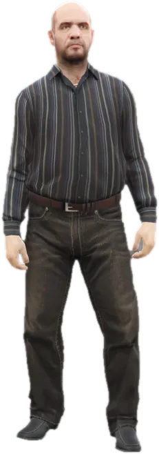 Transparent PNG of the GTA V ped ig_siemonyetarian