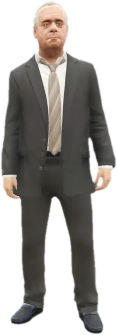 Transparent PNG of the GTA V ped ig_solomon