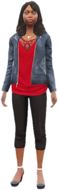 Transparent PNG of the GTA V ped ig_tanisha