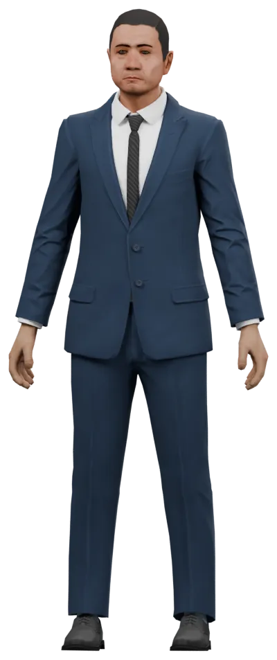 Transparent PNG of the GTA V ped ig_taostranslator2