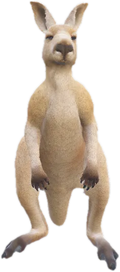 Transparent PNG of the GTA V ped kangaroo