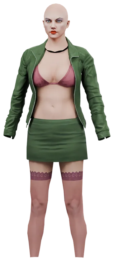 Transparent PNG of the GTA V ped mp_f_misty_01